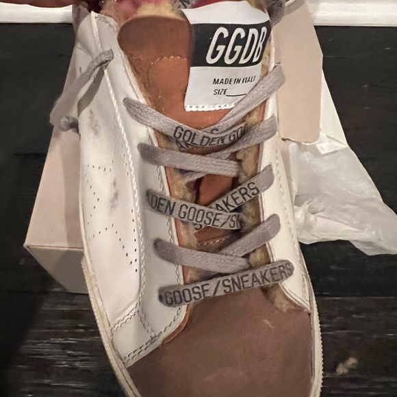 Golden Goose super star shearling lined sneakers 8/38 - Picture 7 of 11